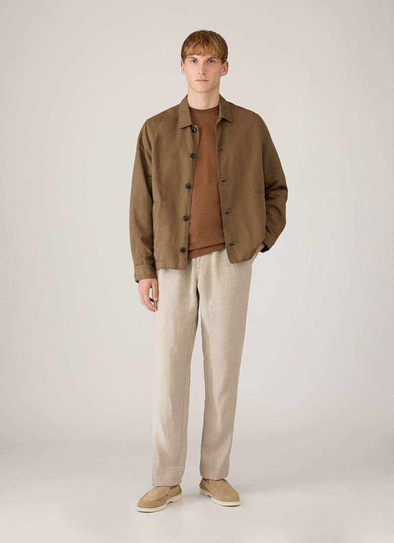 Sunspel Linen Drawstring Trouser outlook