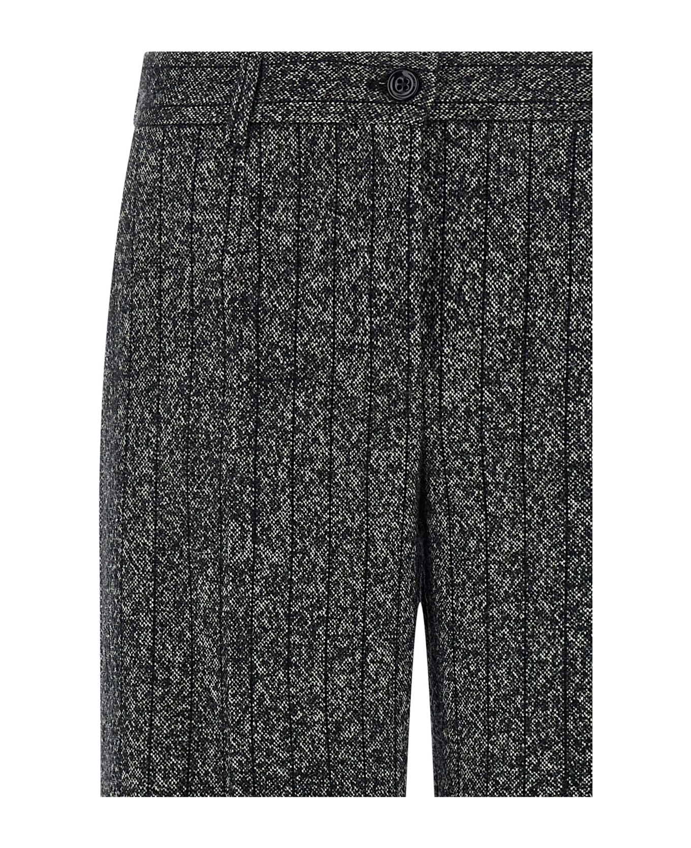 Striped Wool Pants - 3
