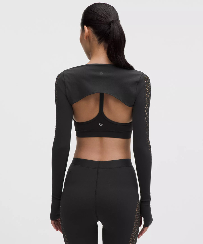 RevealKnit Interlace Long-Sleeve Shrug 3