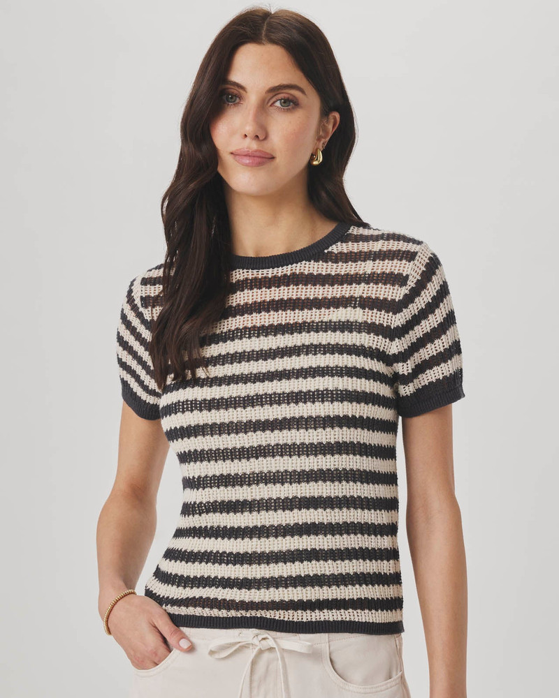 Splendid Yasmine Short Sleeve Sweater outlook