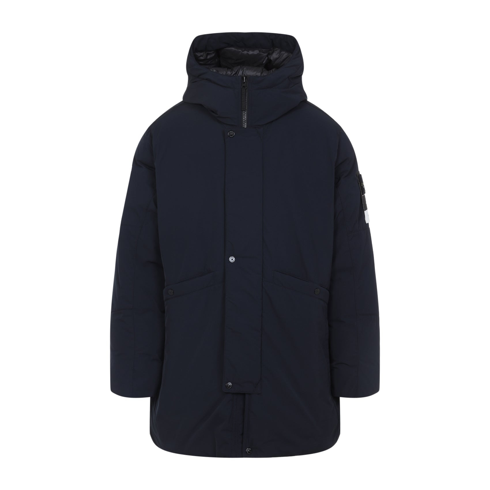 Stone Island Polyester Long Parka Men - 1