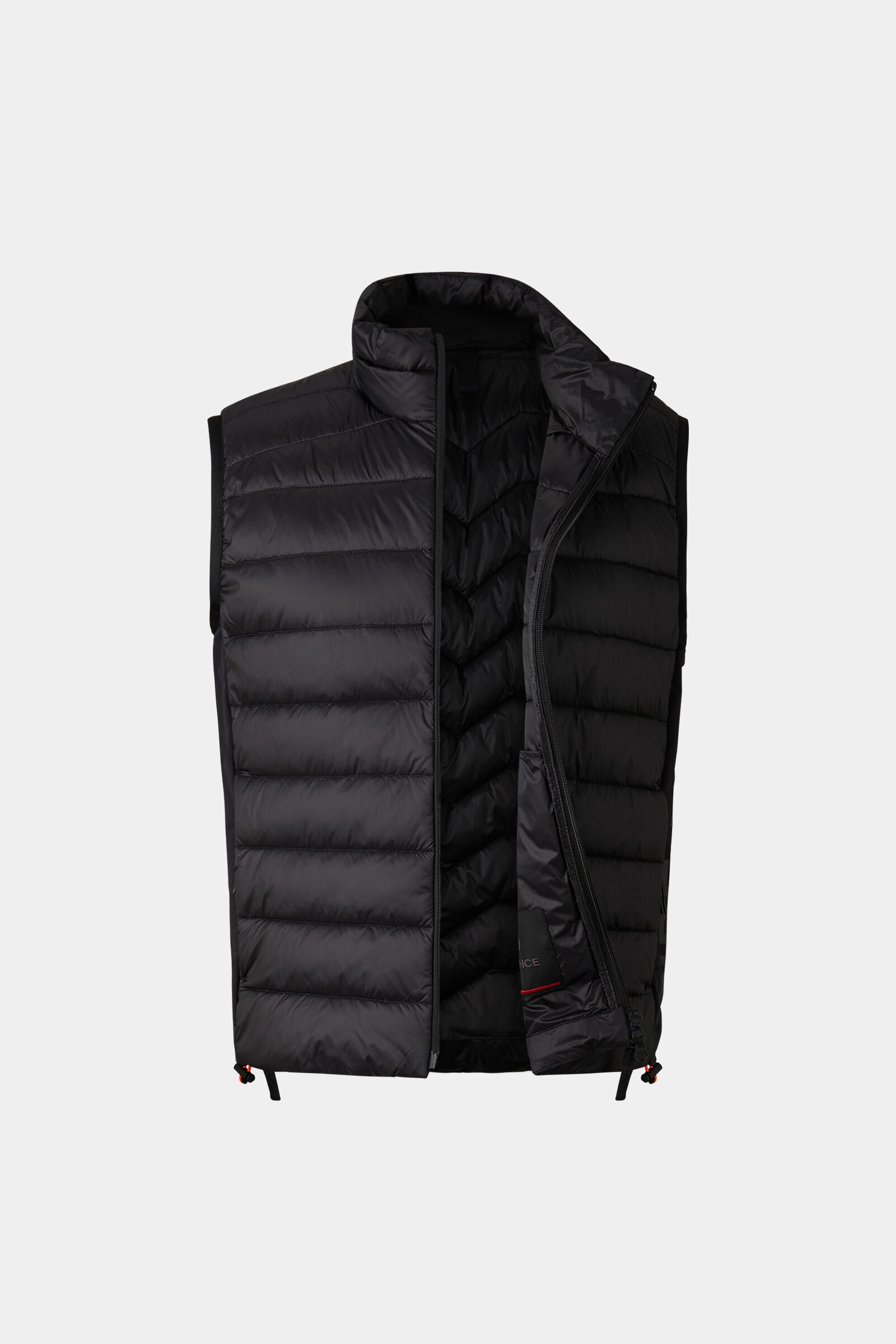 Homer Quilted vest in Black - 2