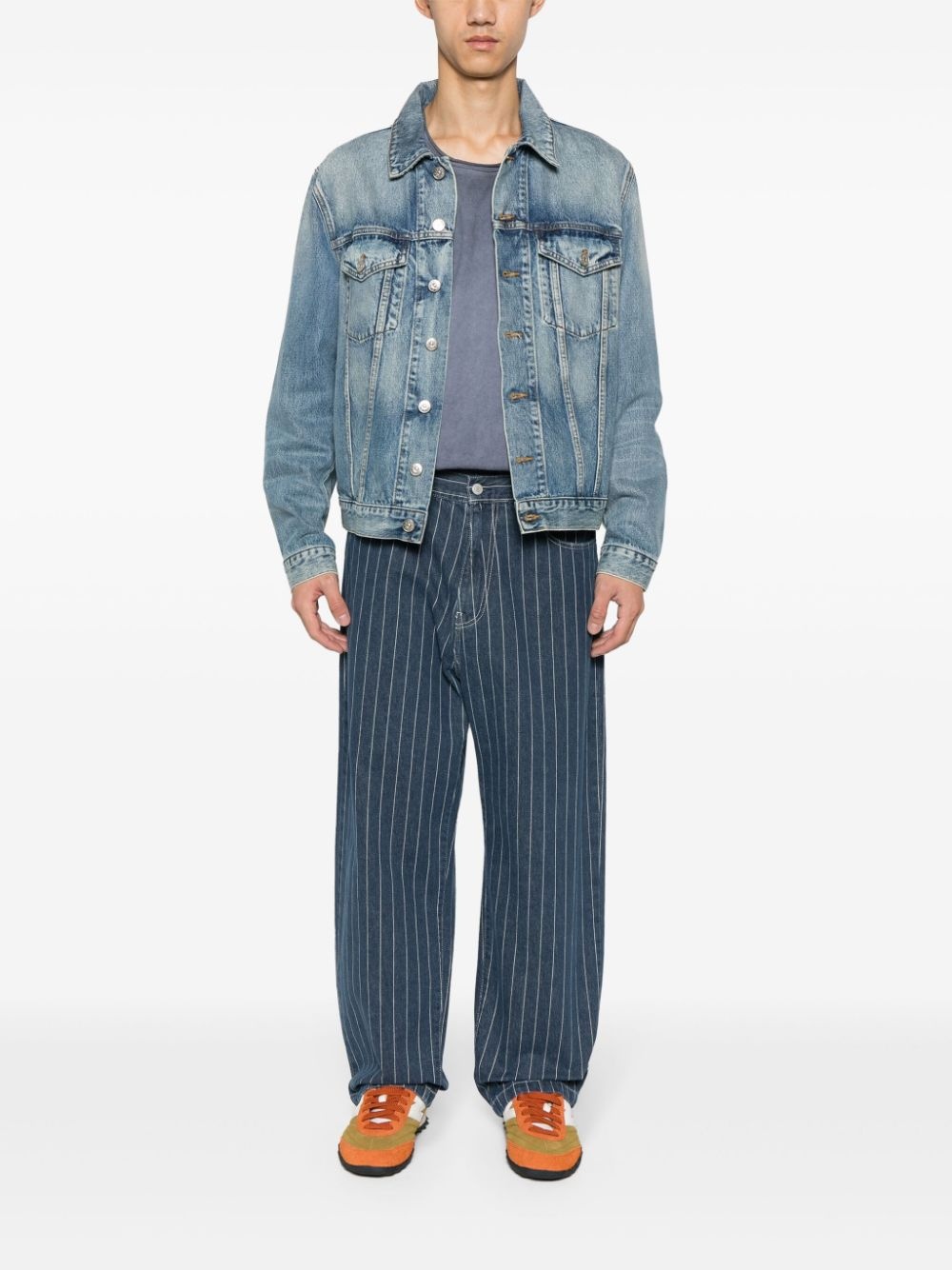 Orlean pinstripe jeans - 2