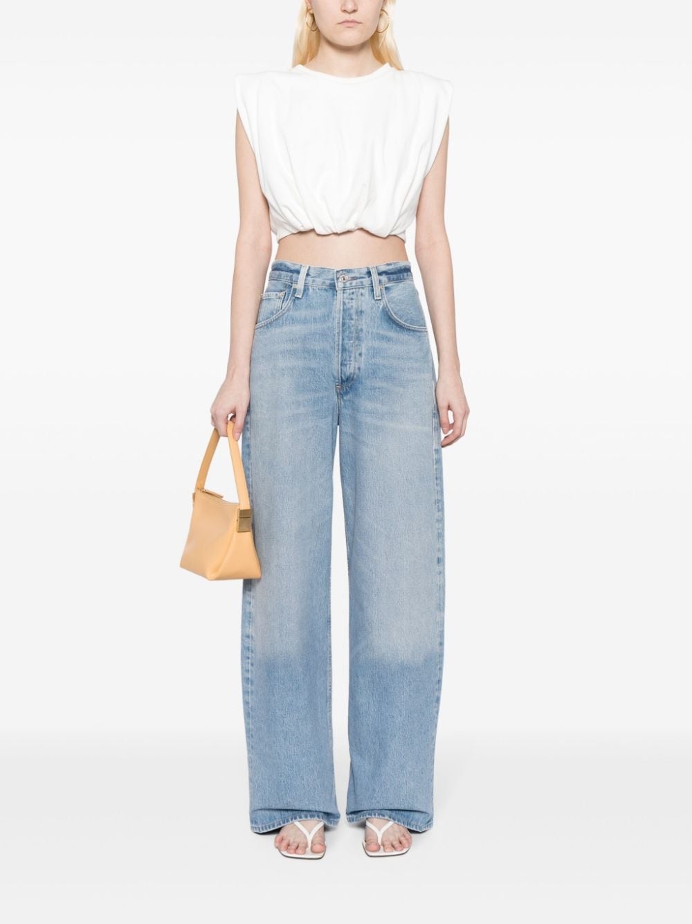 Ayla recycled-cotton jeans - 2