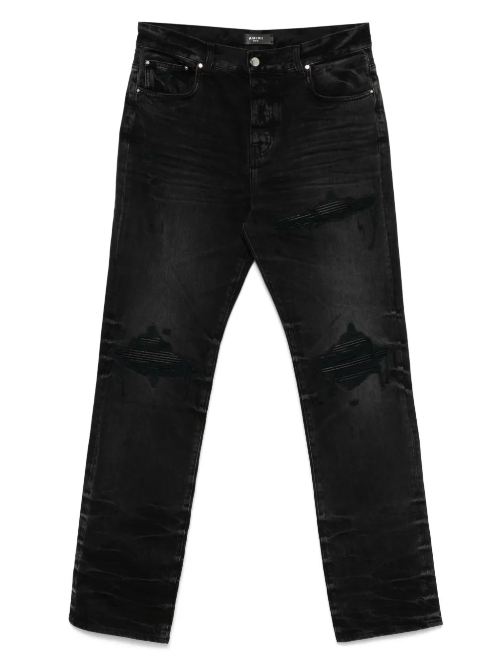 AMIRI - Men Leather Straight Mx1 Jean - 5