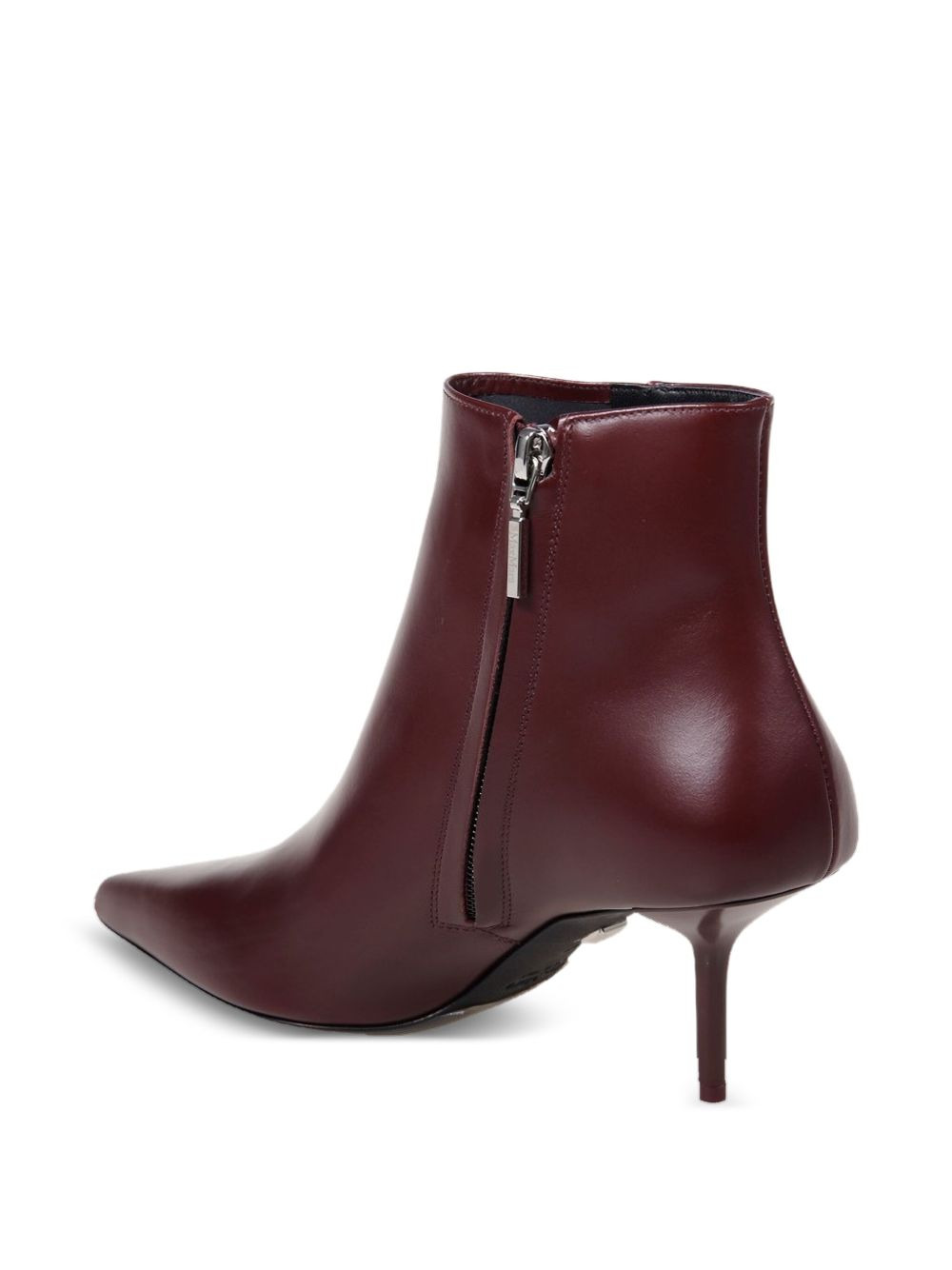 65mm pointed-toe side-zip boots - 3