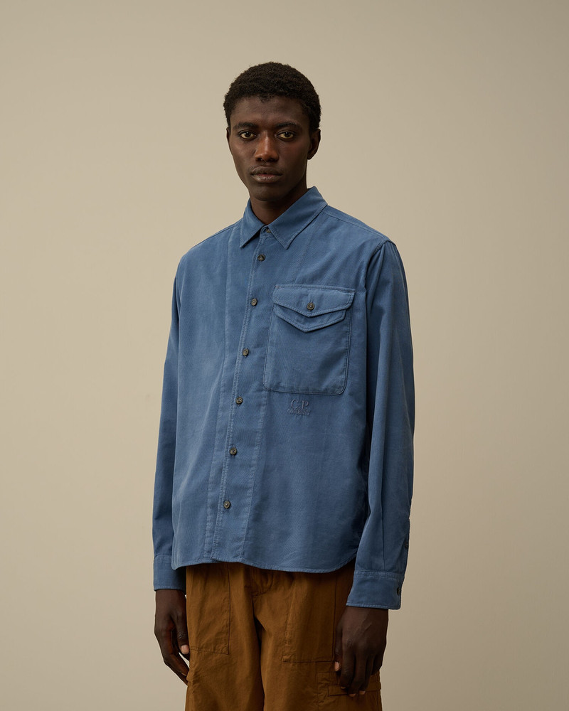 C.P. Company Corduroy Single Pocket Shirt outlook