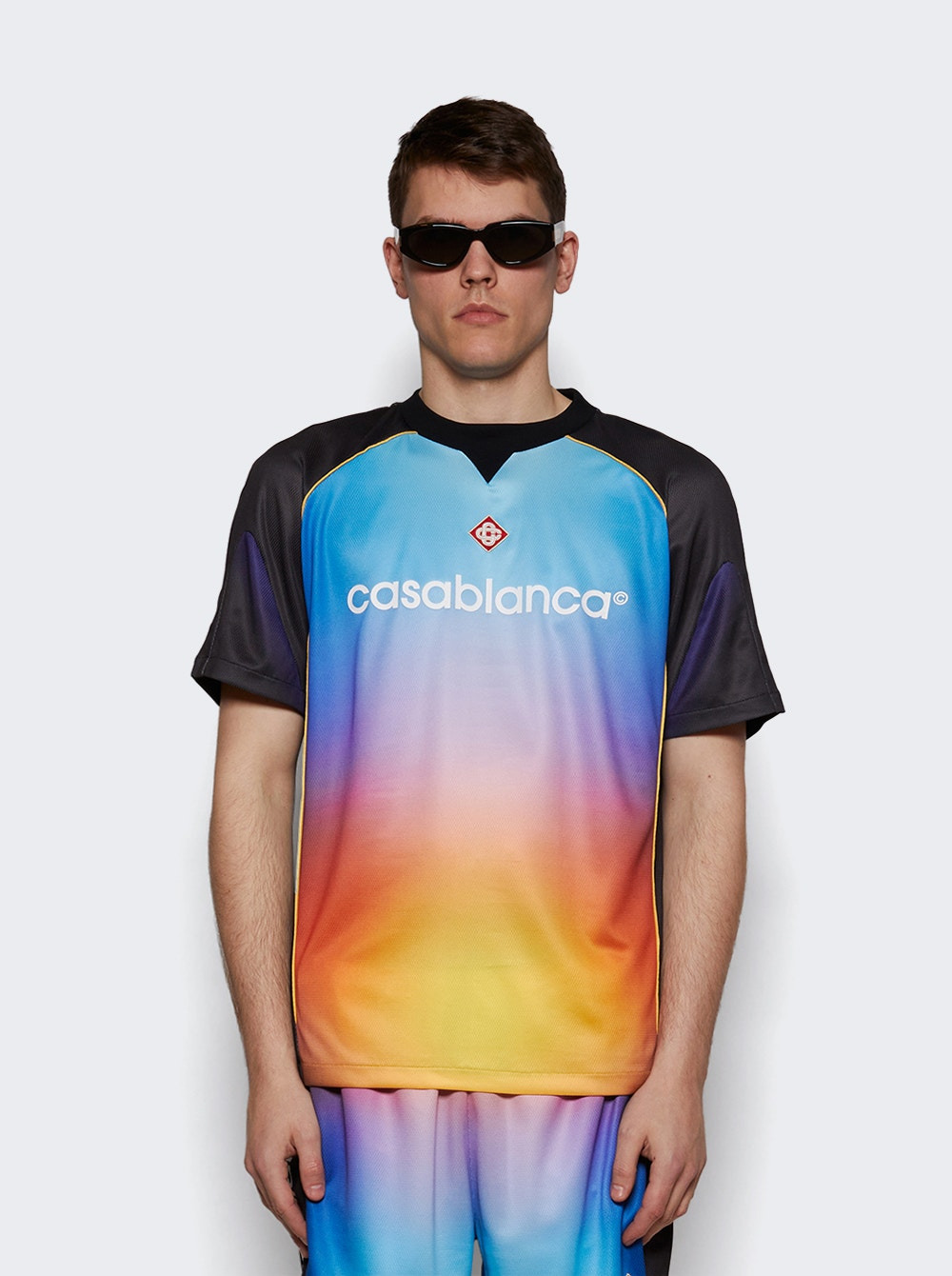 Printed Football Top Gradient - 2