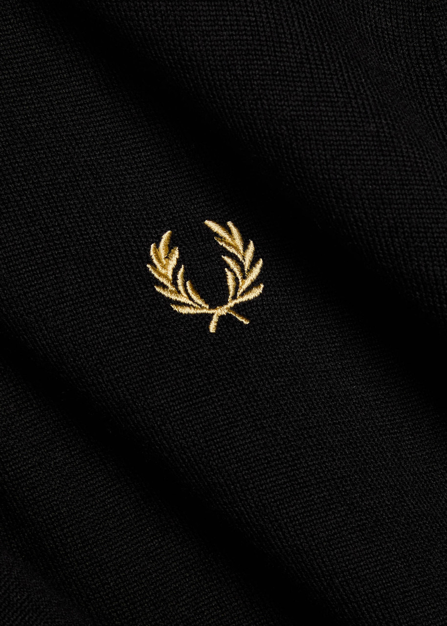 Fred Perry Logo-embroidered Wool-blend Polo Shirt - 5