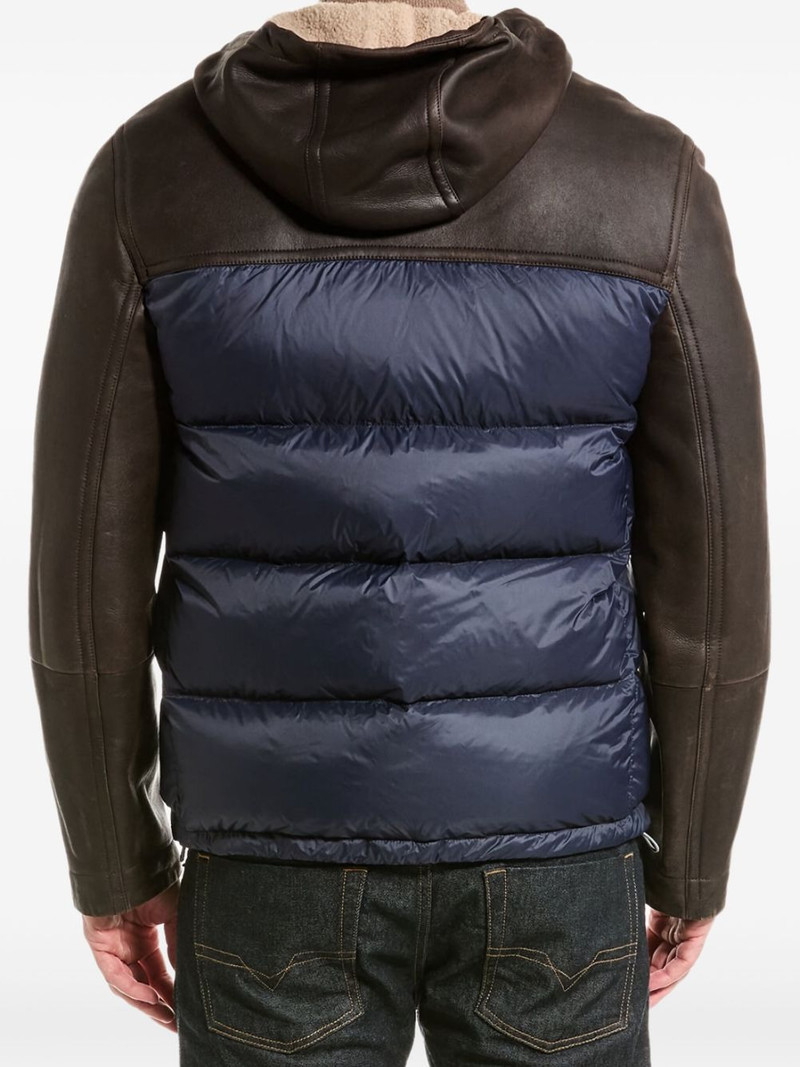 colour-block puffer jacket 4