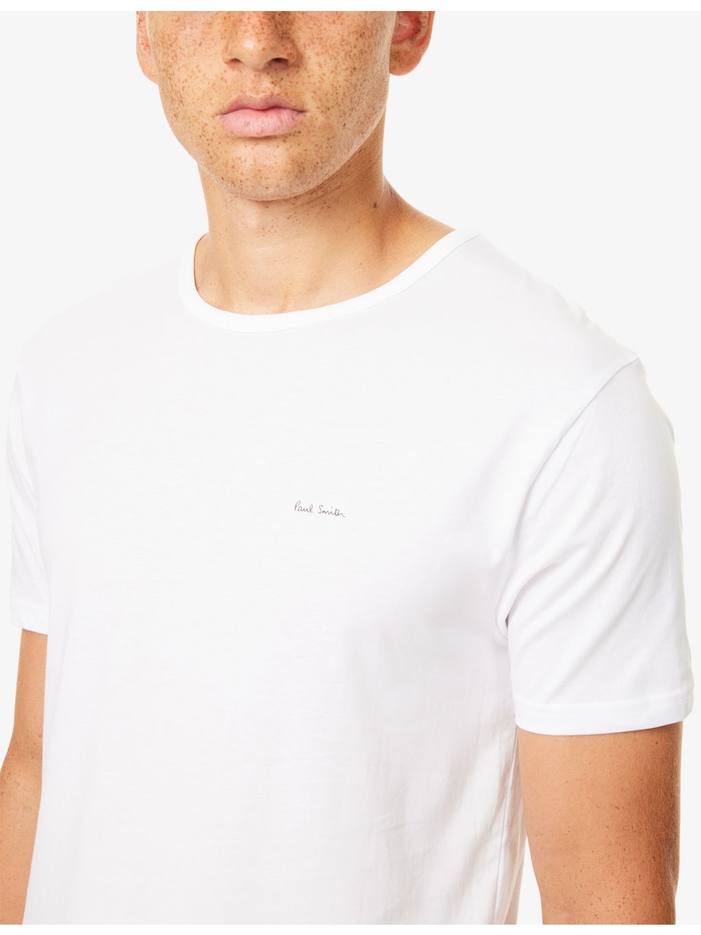 Lounge Logo-Print Pack of Three Cotton-Jersey T-Shirts - 4
