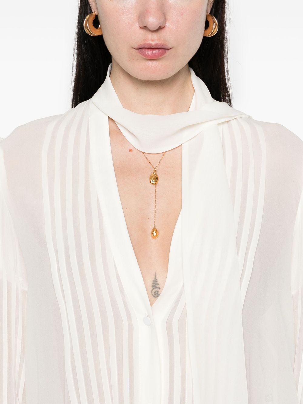 crepe shirt - 5