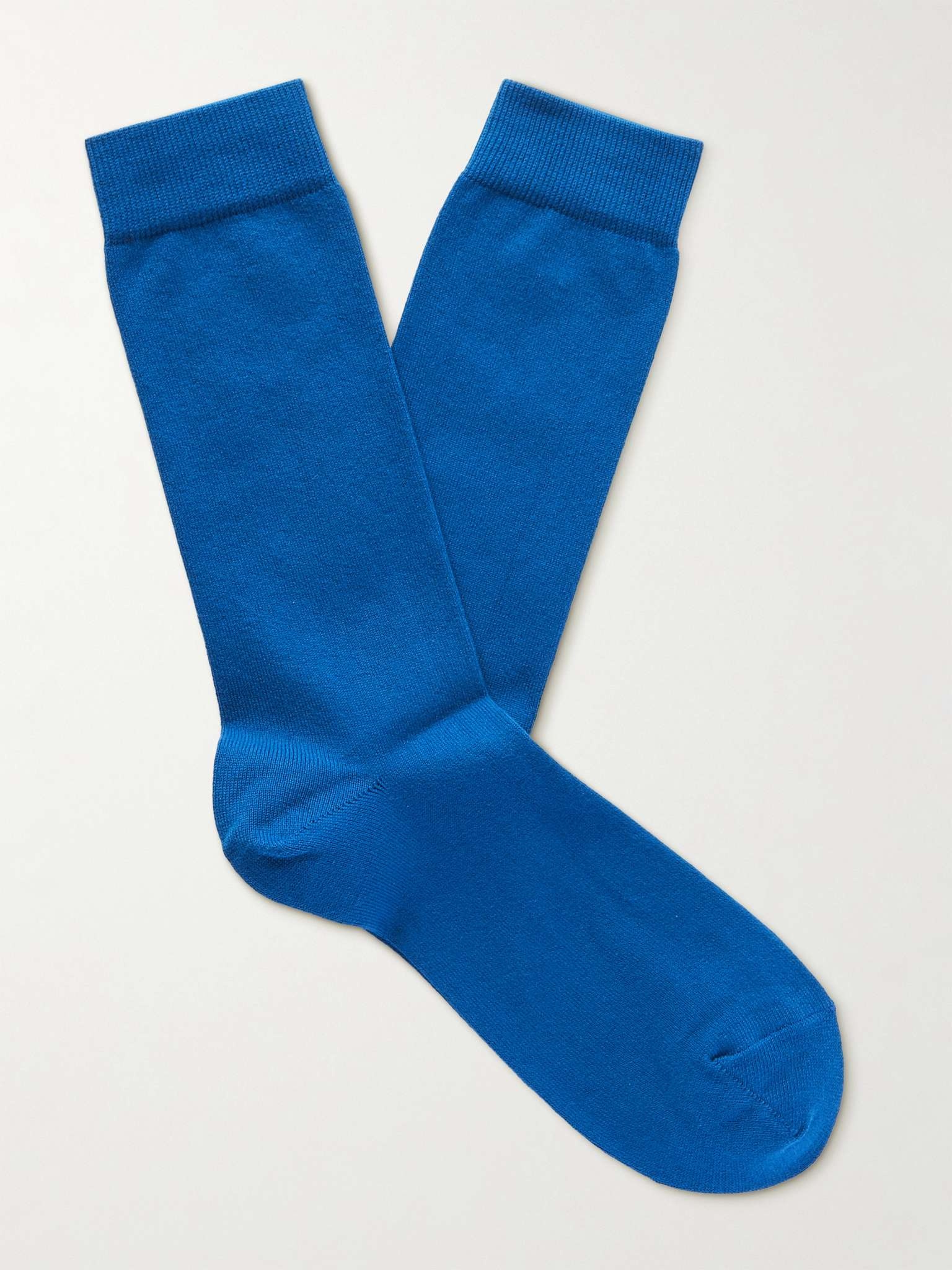 Cotton-Blend Socks - 1