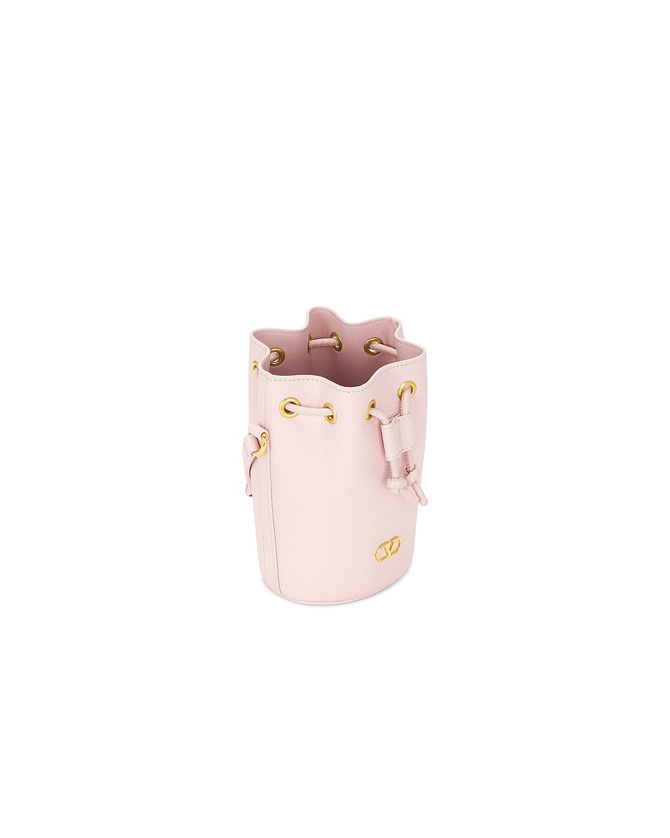 V Logo Signature Mini Drawstring Bag - 4