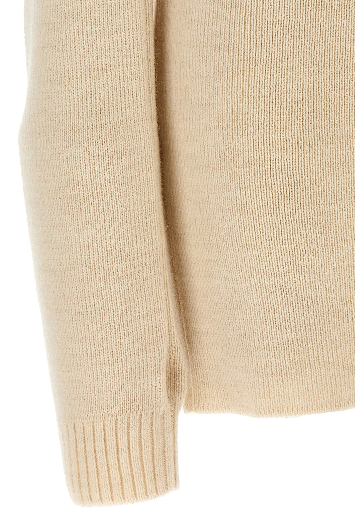 Knitted dress with removable sleeves - 5