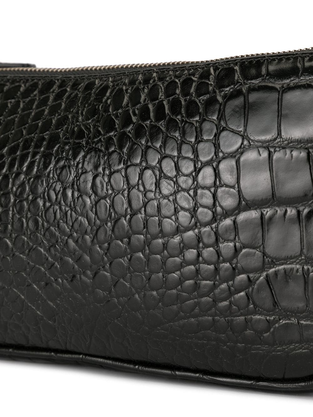 Rachel croc-effect shoulder bag - 4