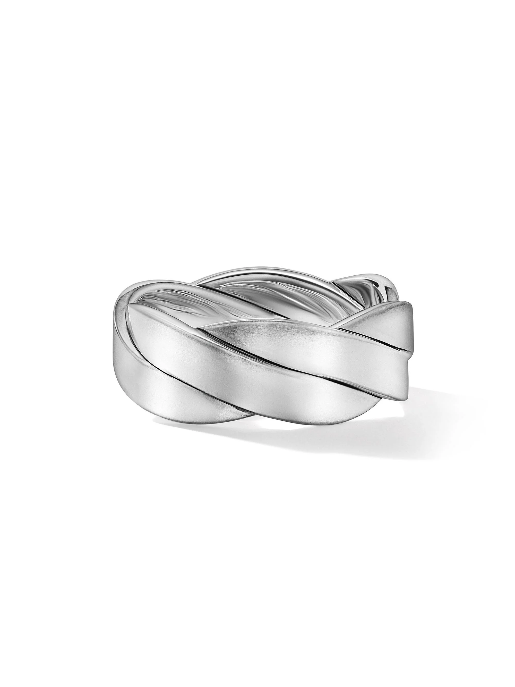 Men's DY Helios Band Ring in Sterling Silver, 9MM - Silver - 1