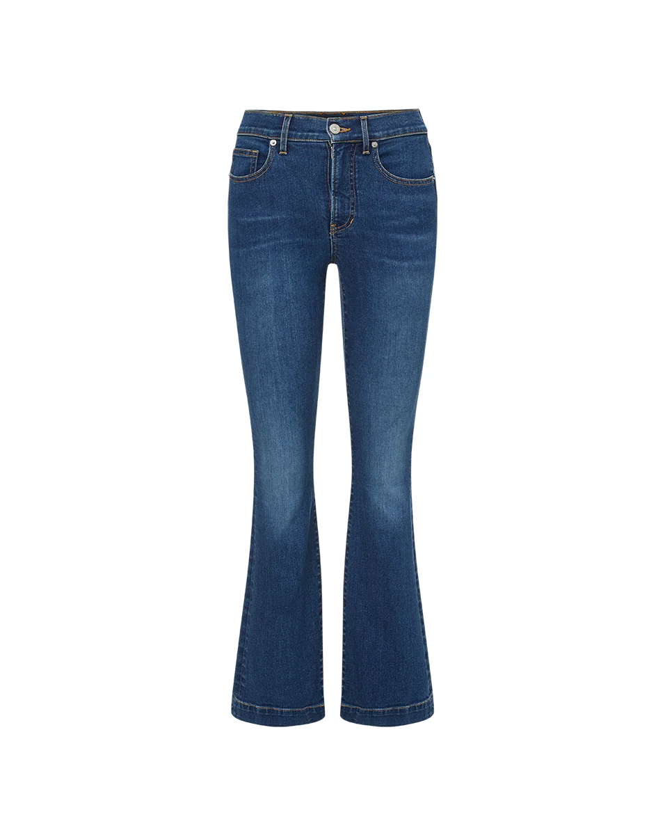 CARSON KICK-FLARE JEAN - 1