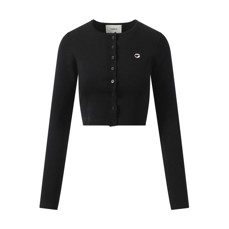 COPERNI Knitted Cardigan in Black outlook