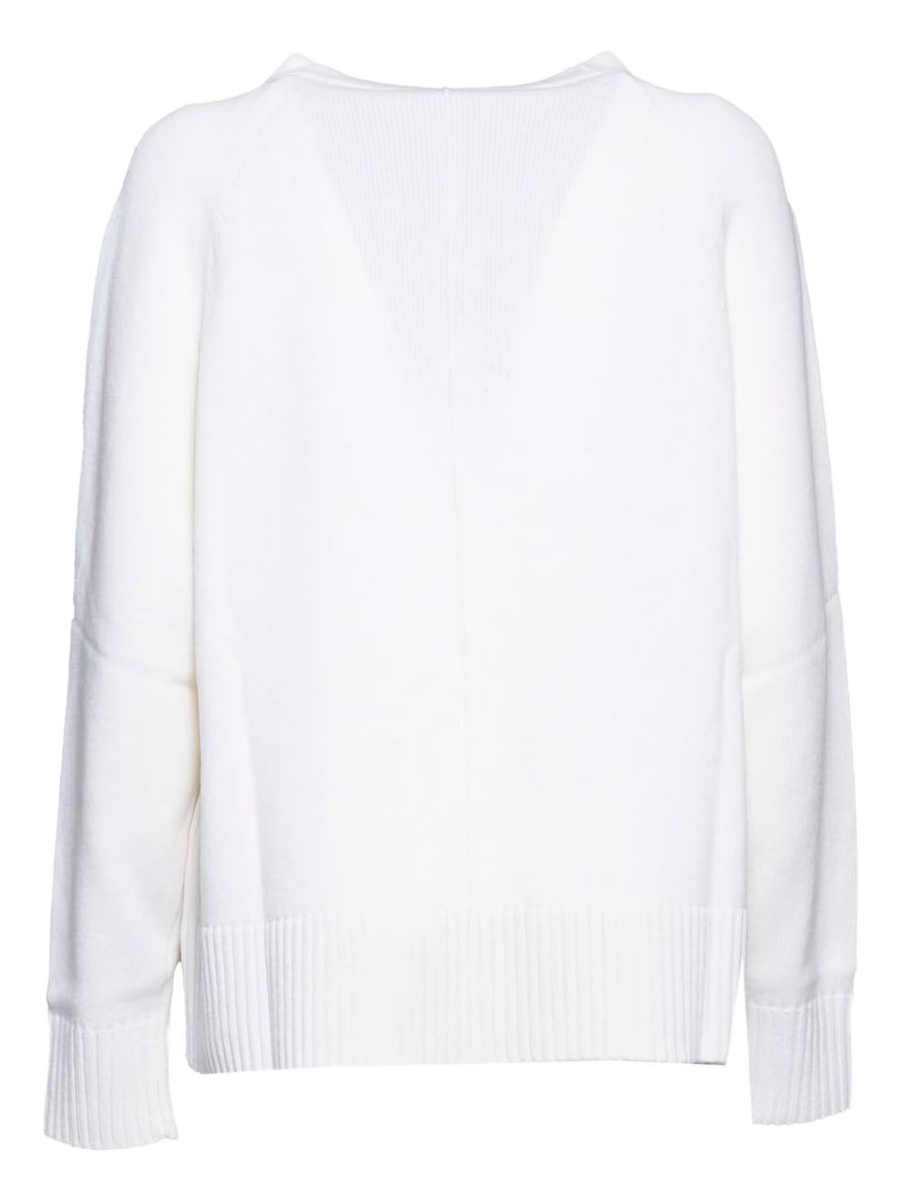 ribbed-detail sweater - 2