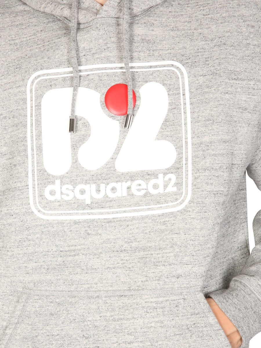 Dsquared Men Camo Patch Herca Anorak Sweatshirt - 4