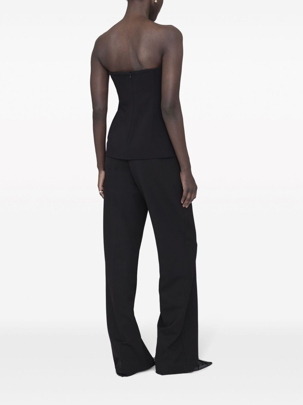 Halle draped strapless top - 3