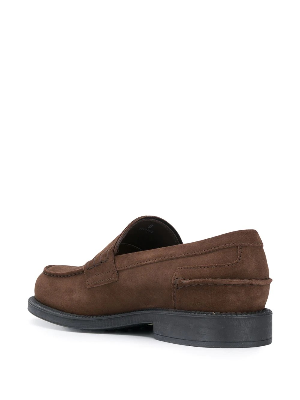 suede penny loafers - 3