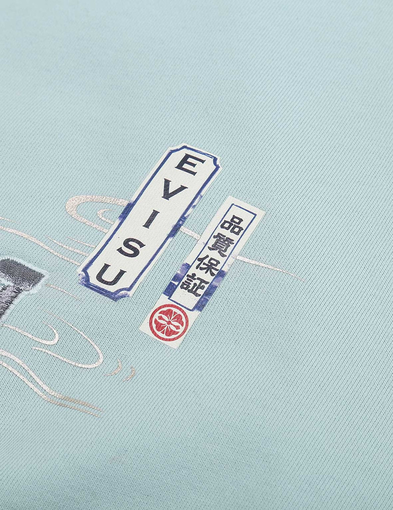 BROCADE SEAGULL APPLIQUÉ SWEATSHIRT 8