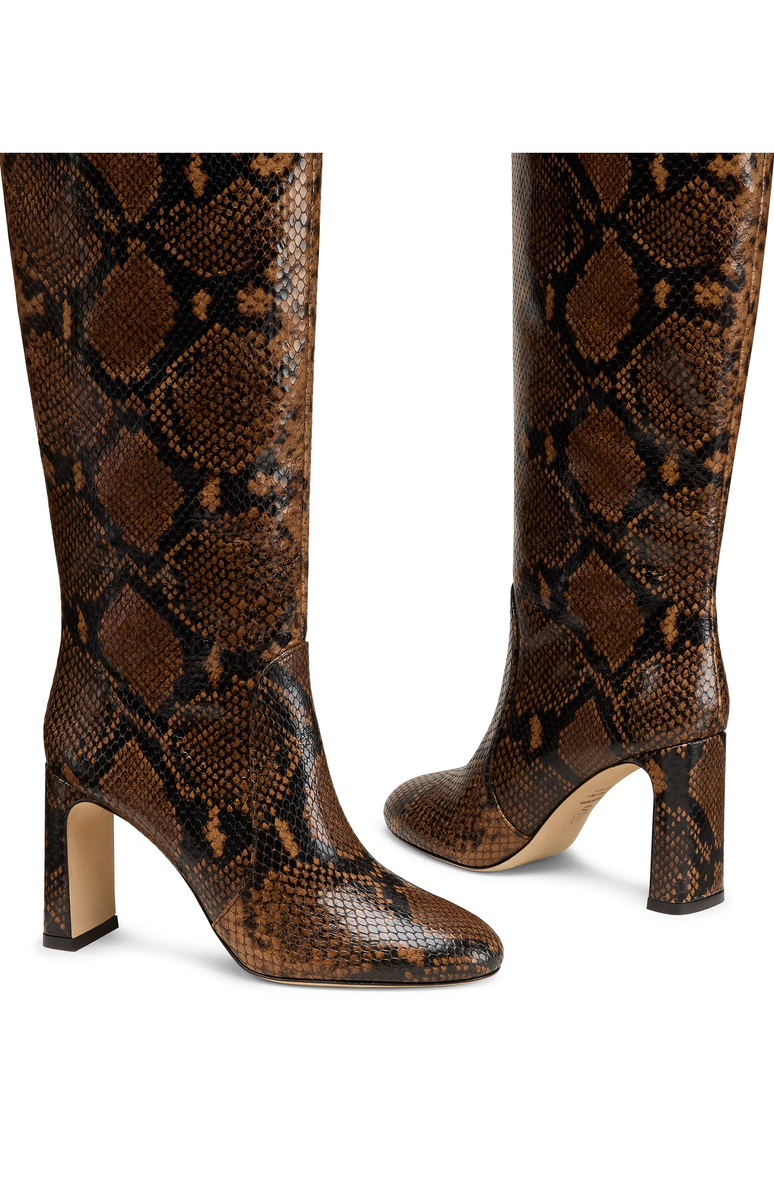 Stuart Weitzman Babette Tubo Boot 85 in Espresso at Nordstrom - 3