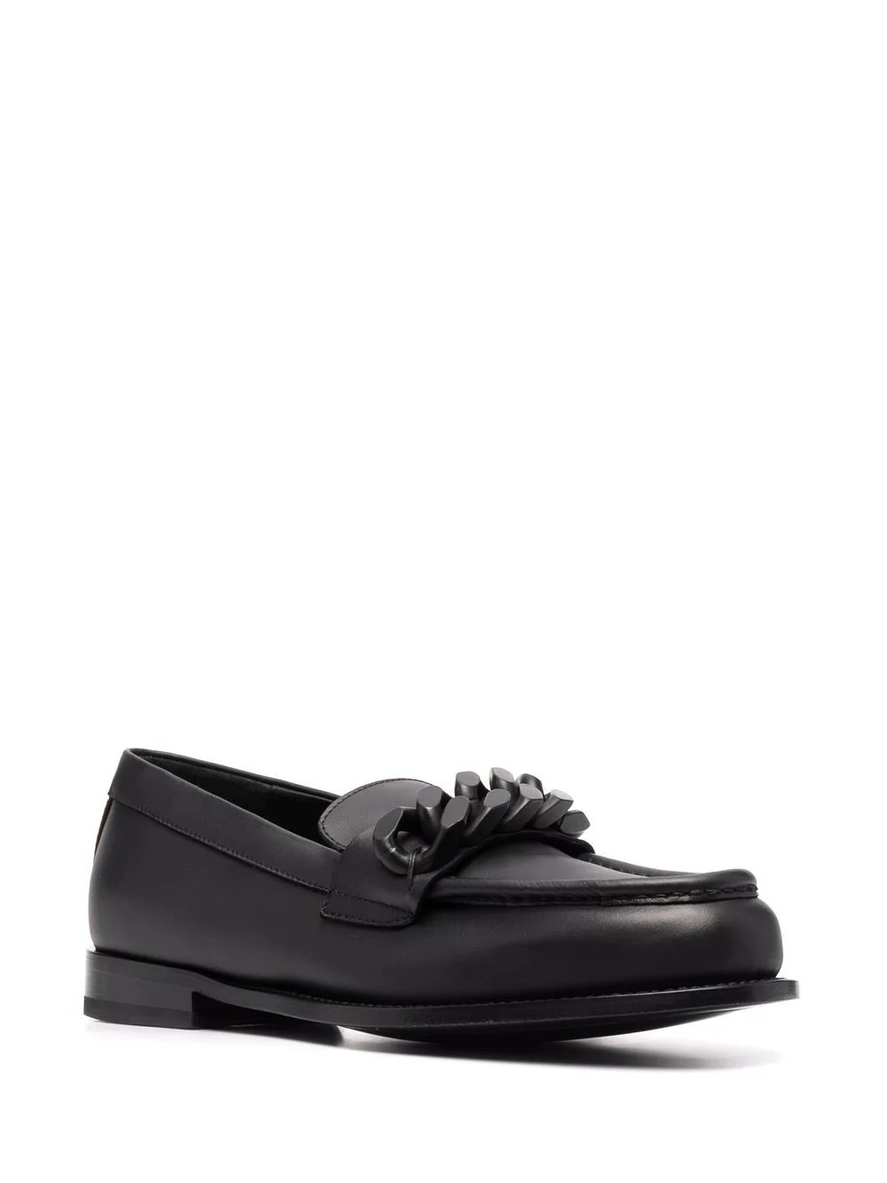 tonal-chain loafers - 2
