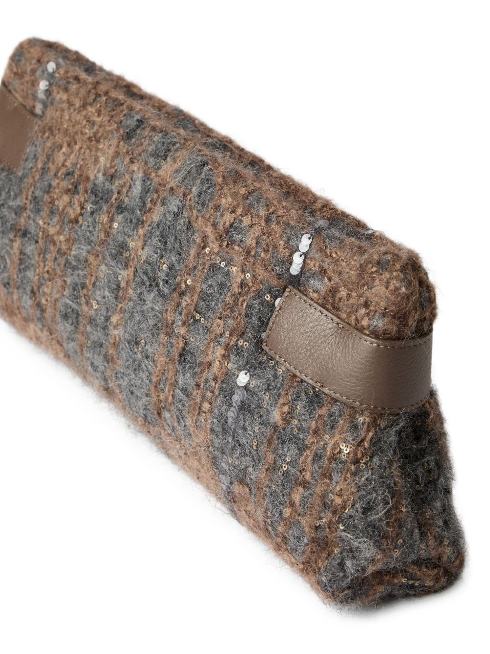 Essence sequin-embellished clutch bag - 5