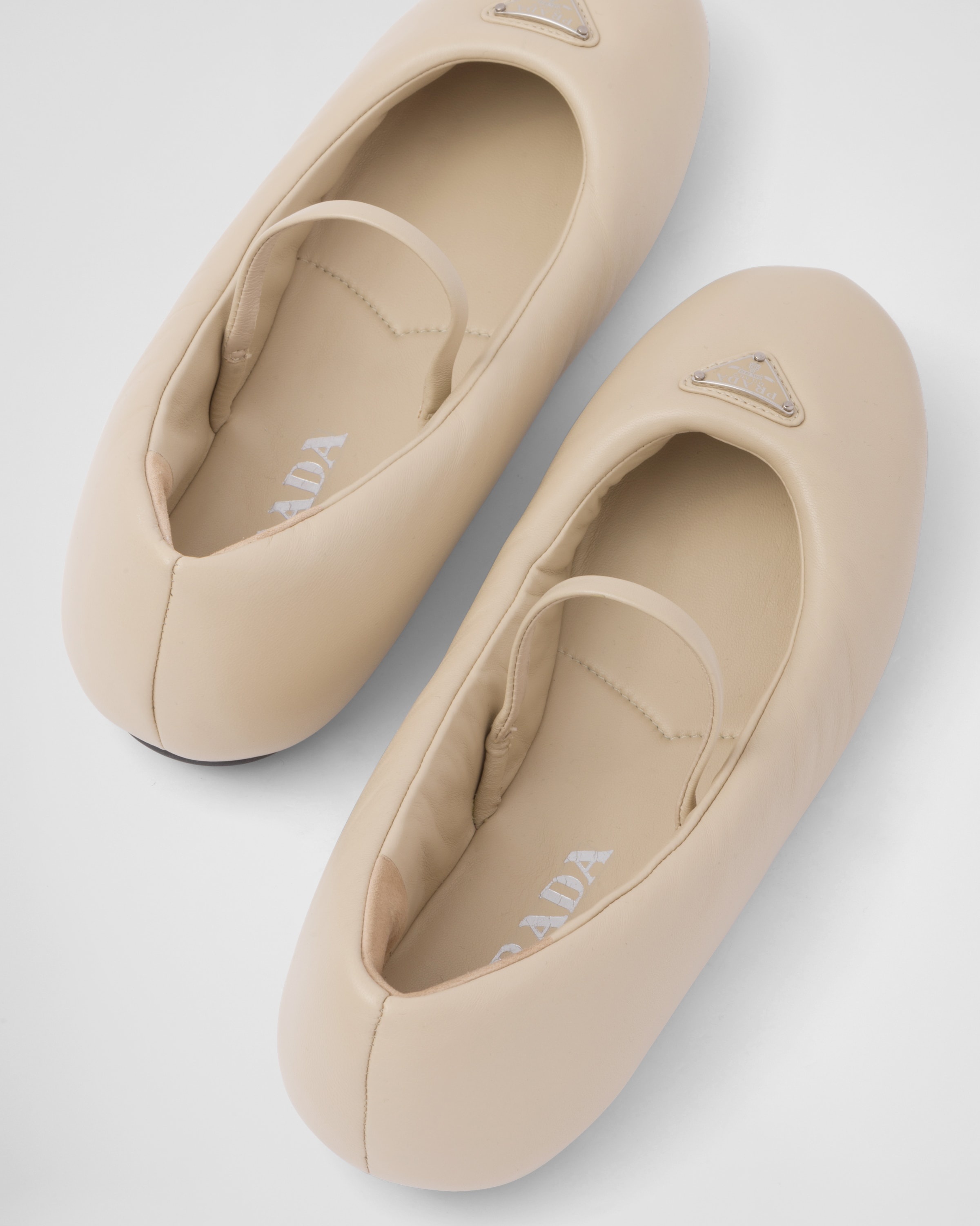 Soft padded nappa leather ballerinas - 6