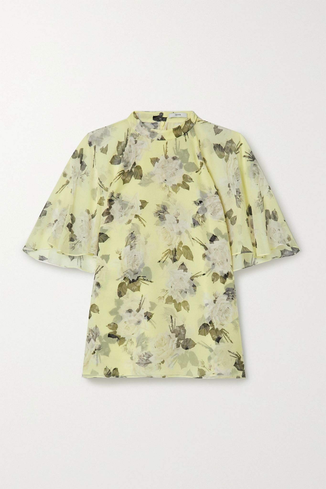 Bennett floral-print silk-voile blouse - 1