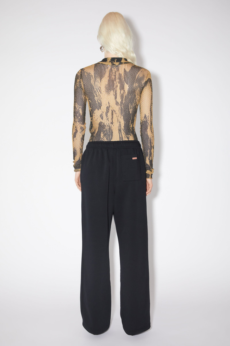 Cotton sweatpants - Black 3