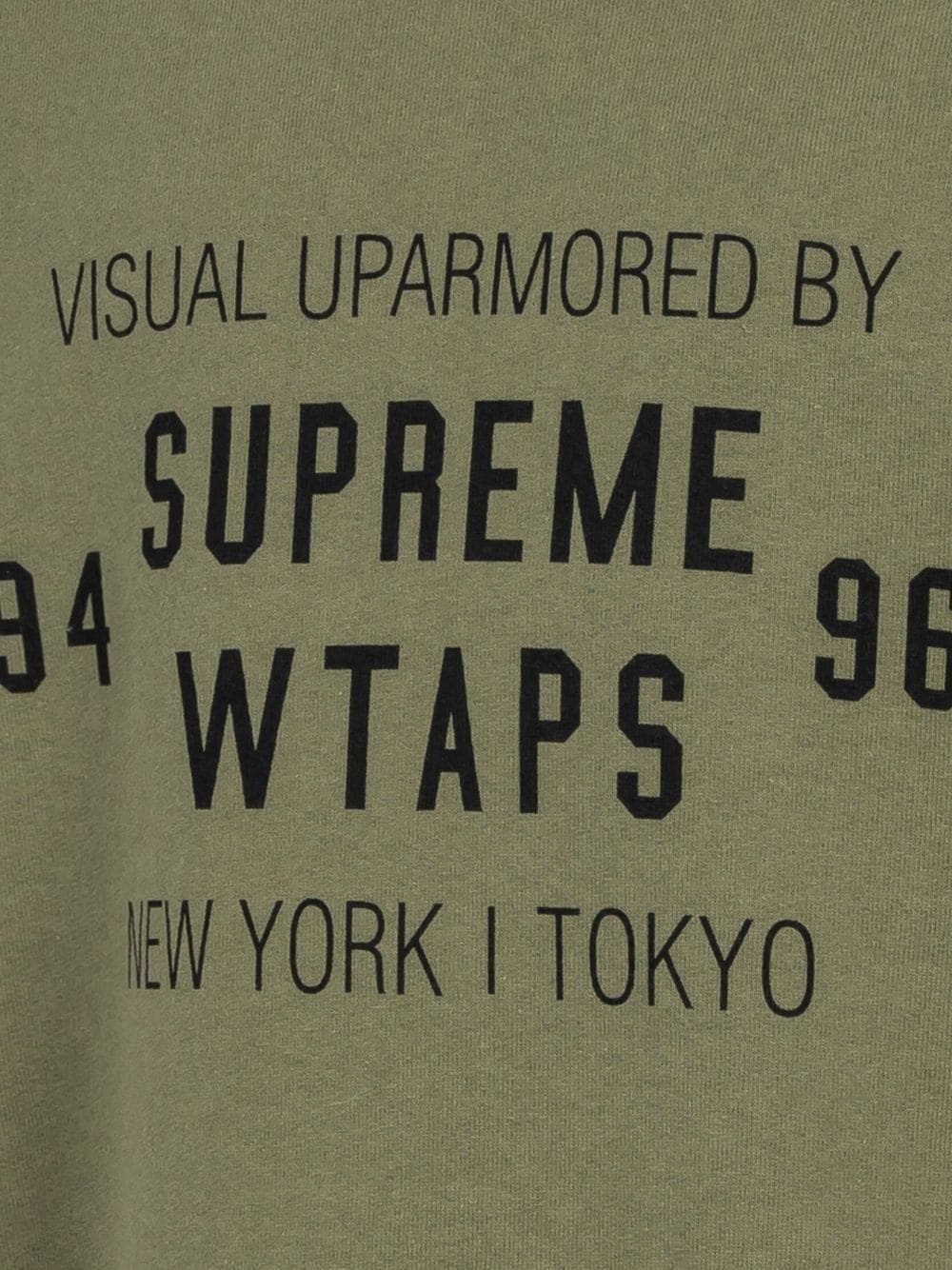 x WTAPS crew-neck sweatshirt - 3