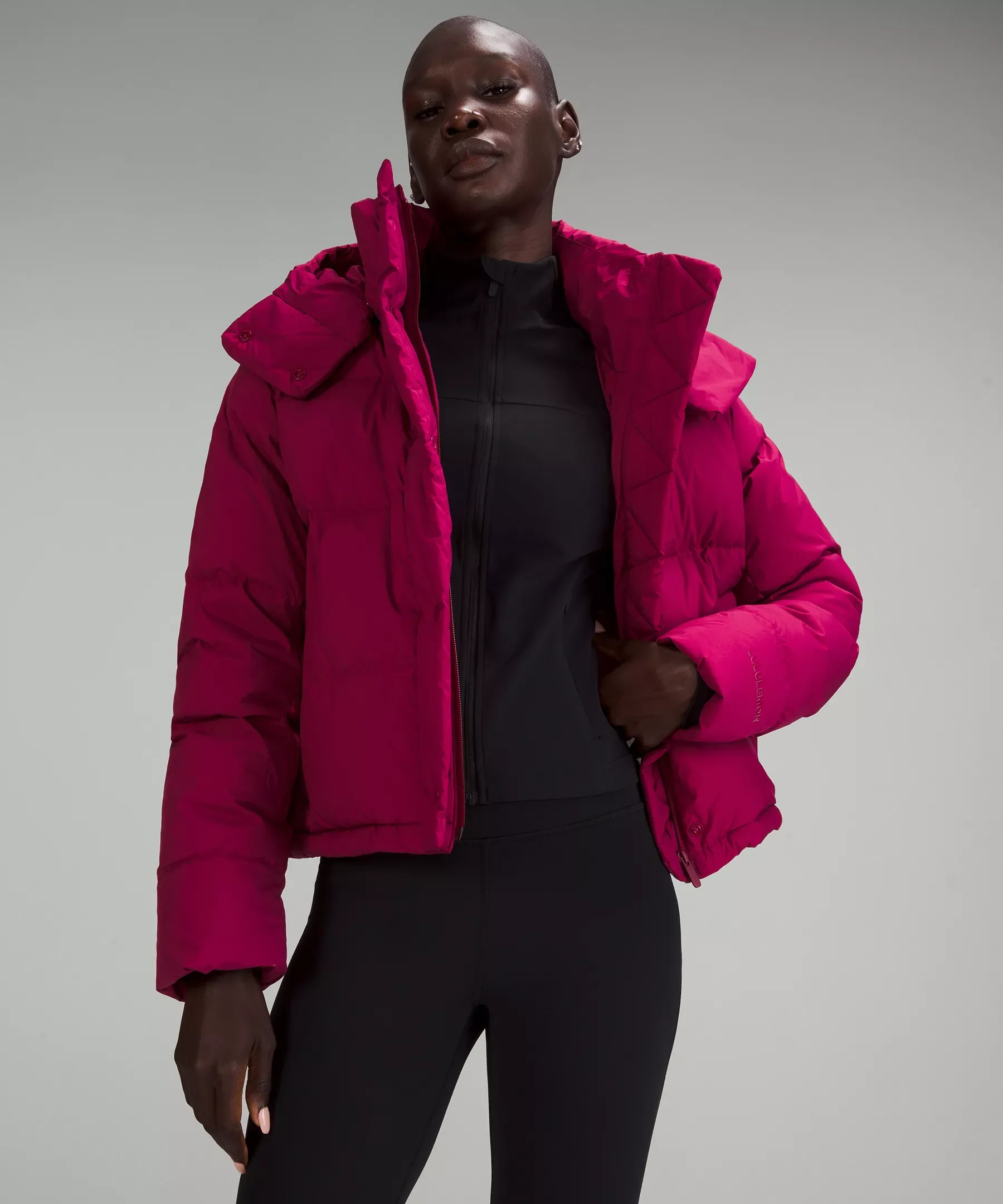 Wunder Puff 600-Down-Fill Cropped Jacket - 1