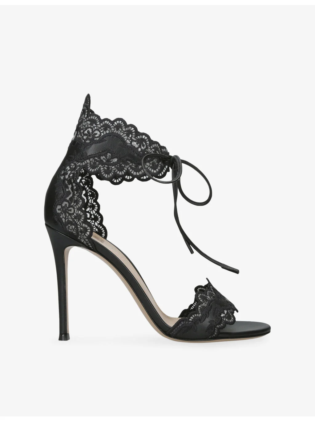 Evie 105 Leather Heeled Sandals - 1