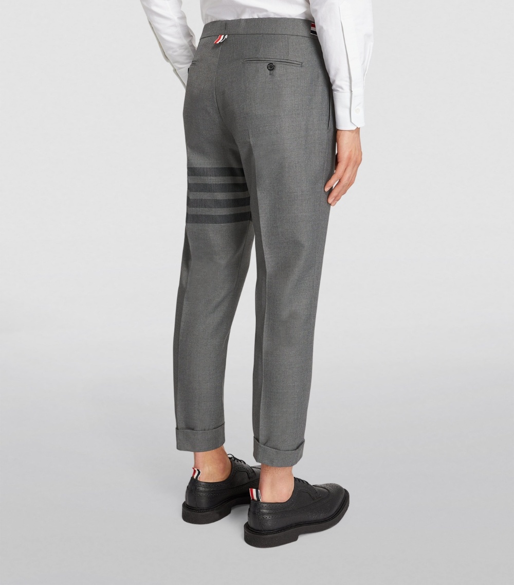 Thom Browne Wool-Blend Tailored Trousers, harrods