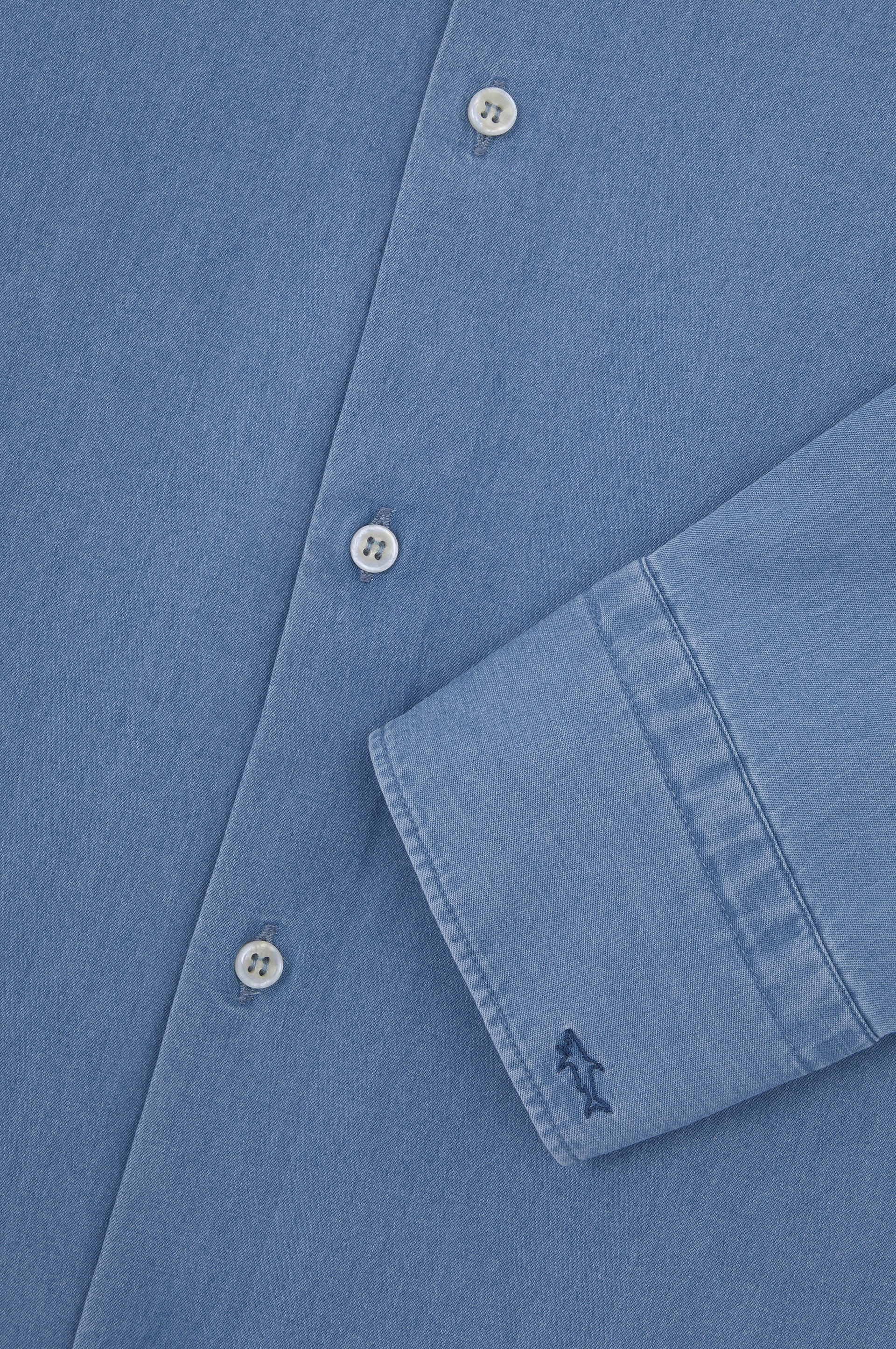 COTTON DENIM SHIRT - 5