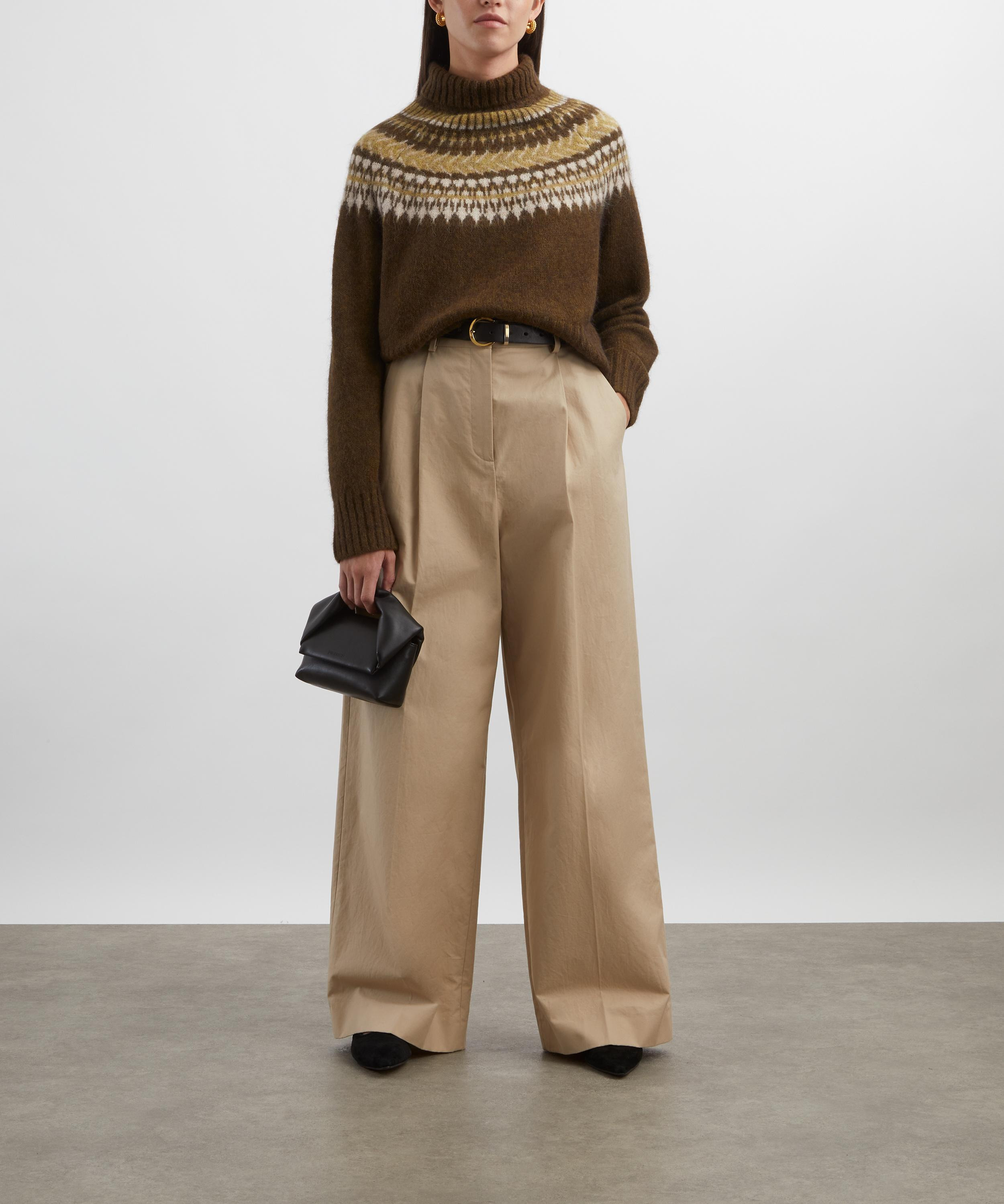 Lorrie Fair Isle Roll-Neck Jumper - 2
