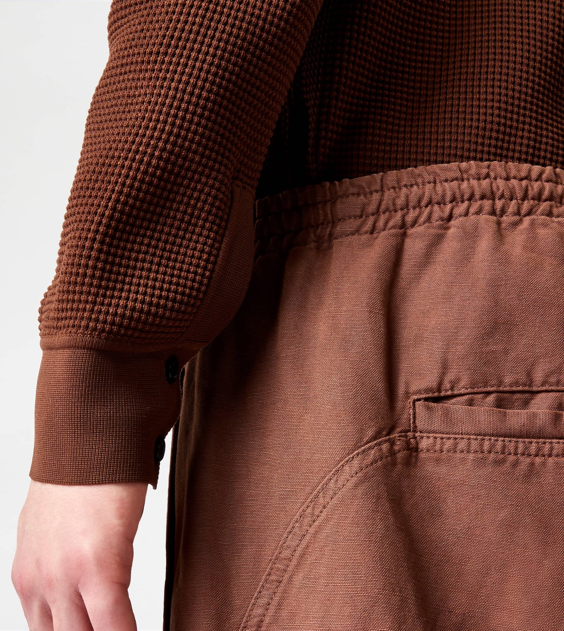 BAGGY PANTS - BROWN - 3