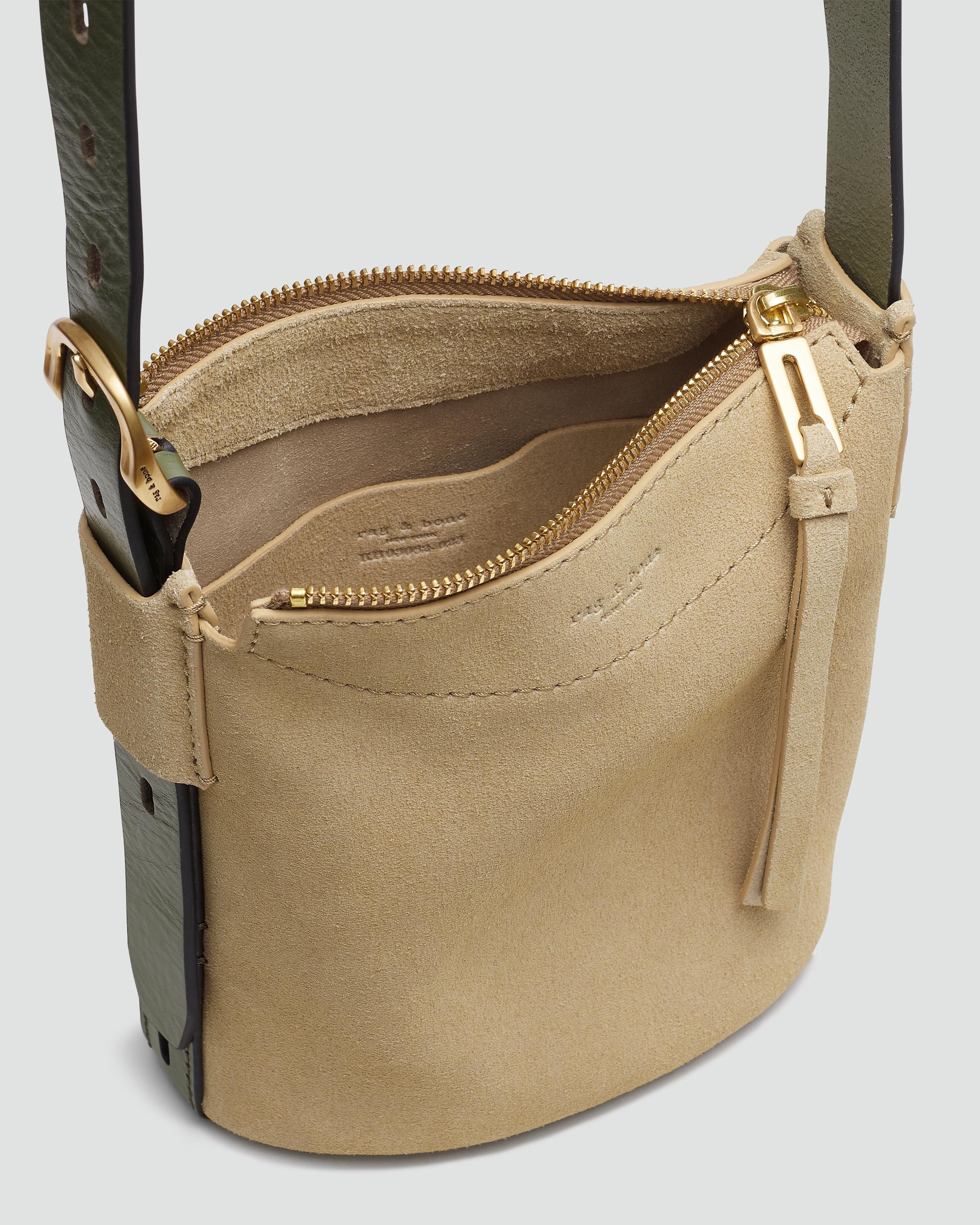 Belize Mini Bucket Bag - Suede
Mini Crossbody Bag - 3