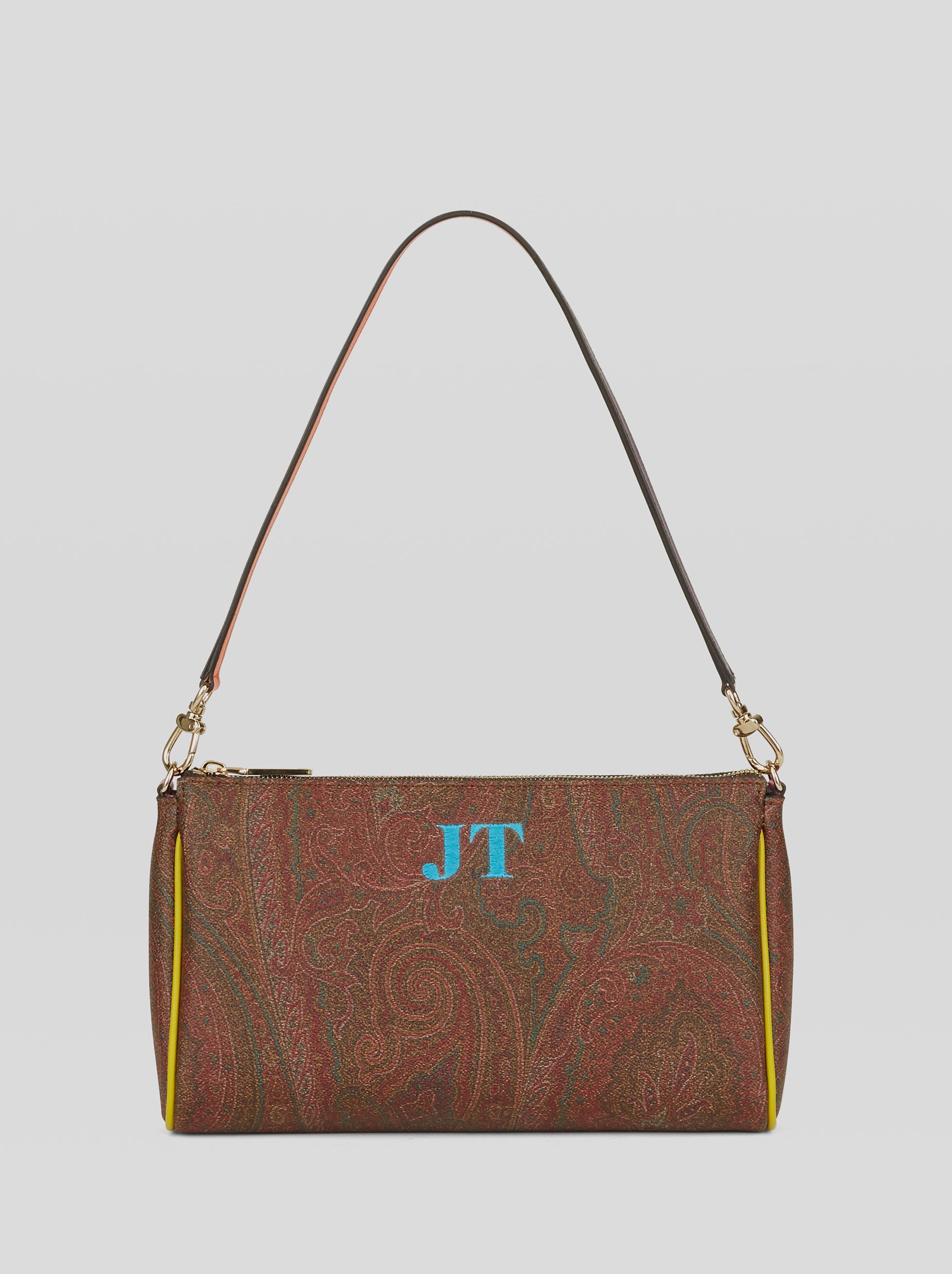 PAISLEY SHOULDER BAG WITH MULTI-COLOUR INSERTS - 3