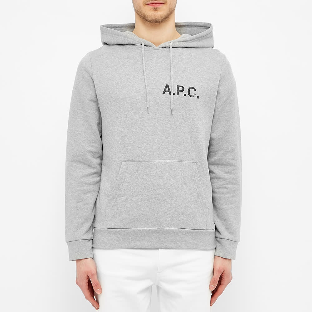 A.P.C. Stamp Logo Hoody - 4