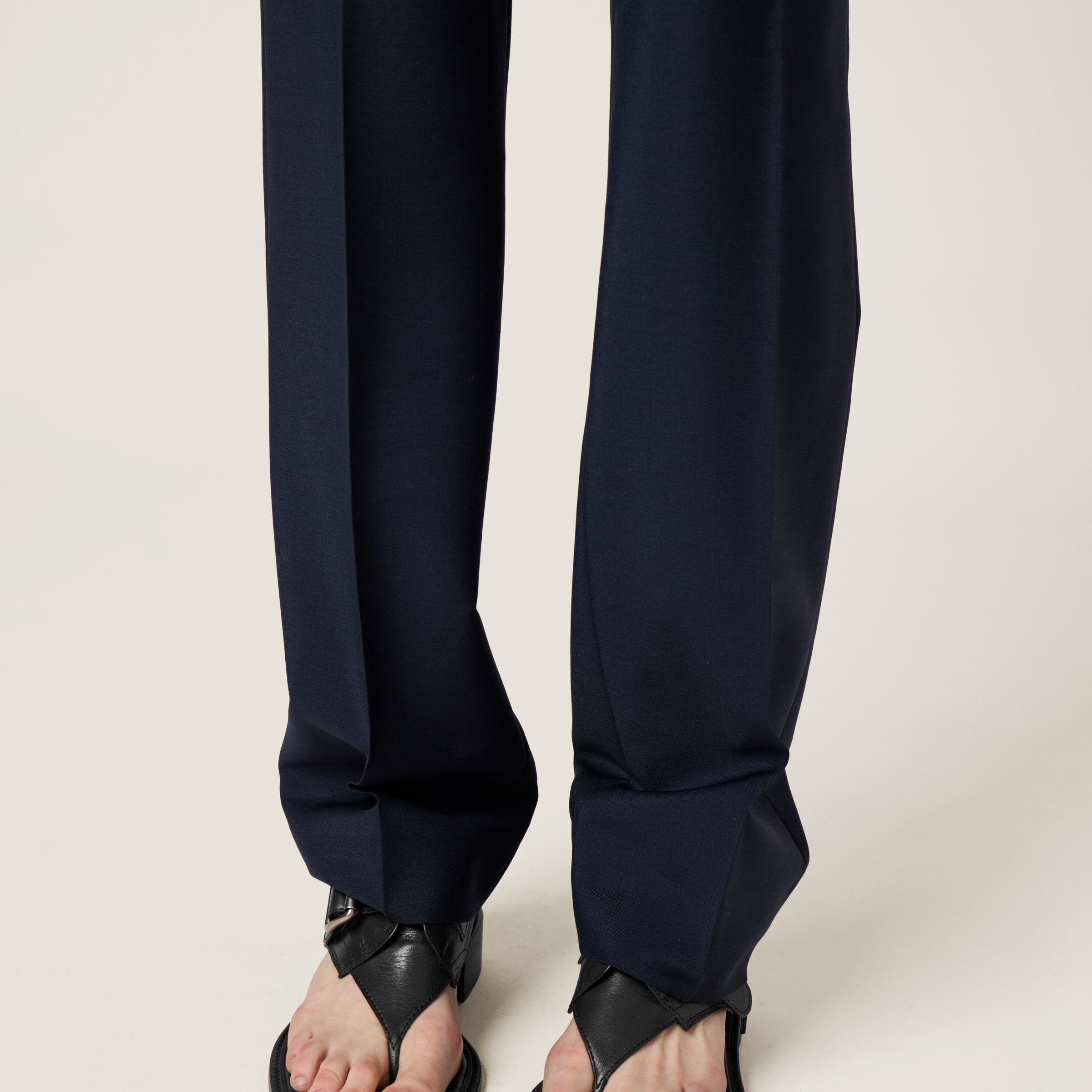 Kid mohair pants - 6