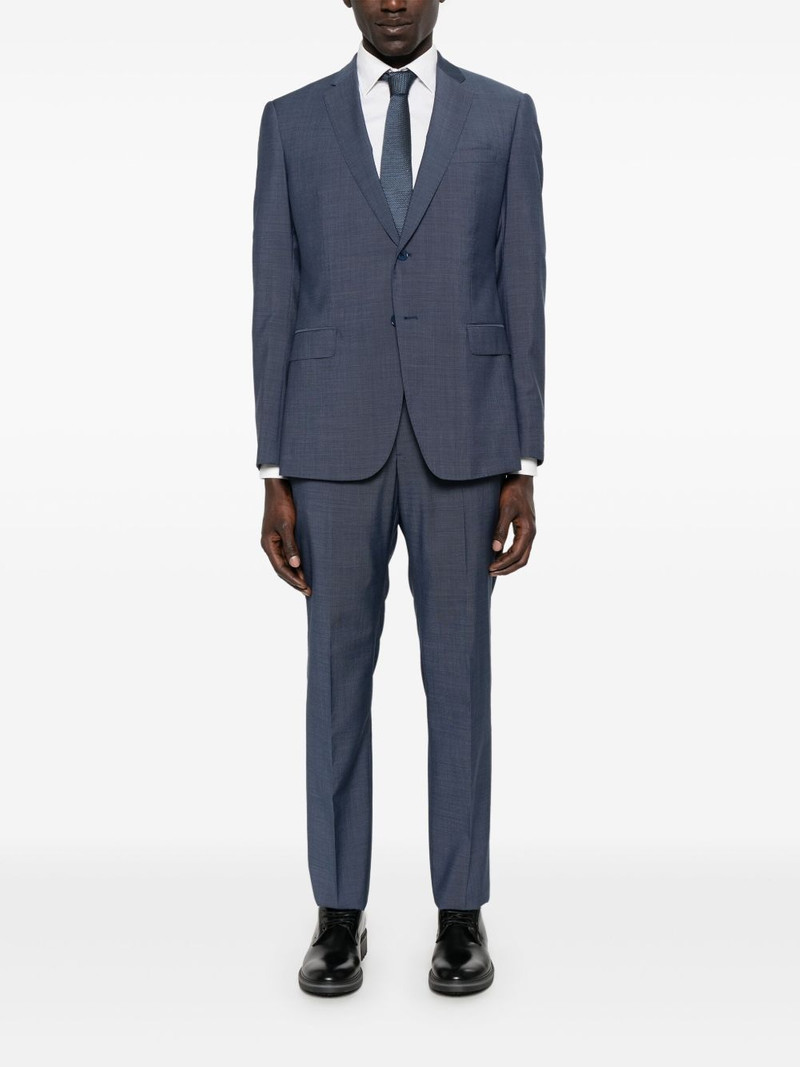 EMPORIO ARMANI virgin-wool suit outlook