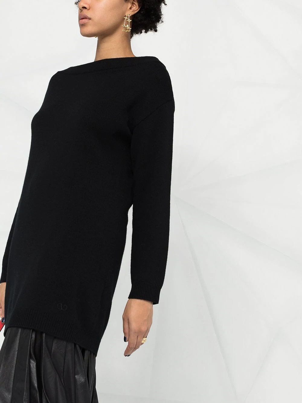 fine-knit cashmere jumper - 3