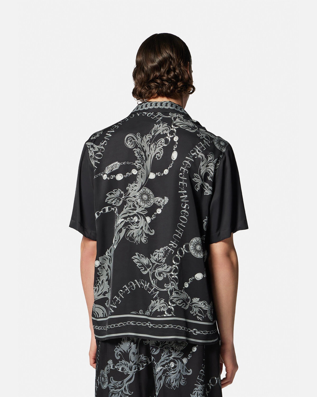 Chain Couture Short-Sleeved Shirt - 4
