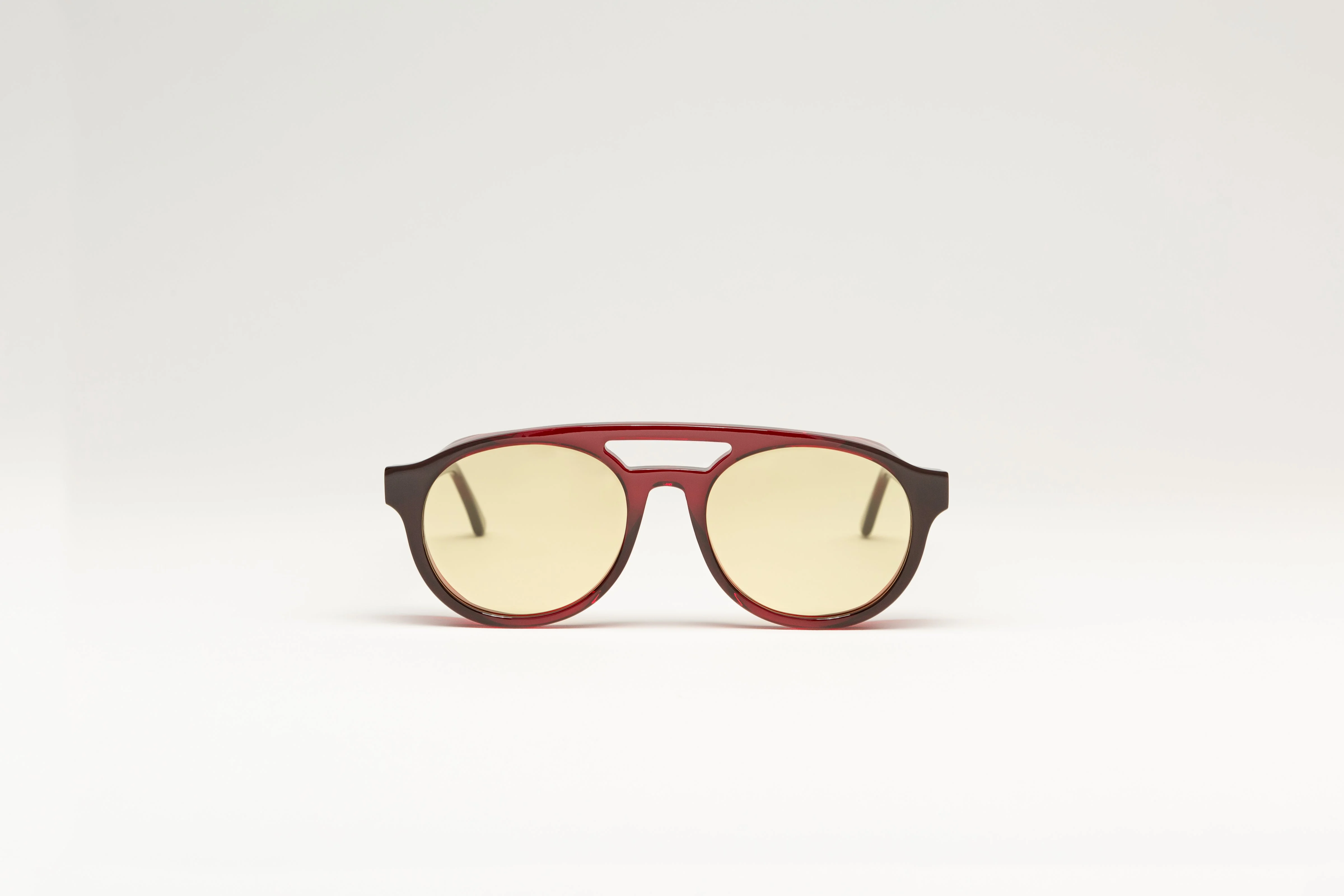 DOHN ASH - The Director - OxBlood Burgundy - Sunglasses - 1