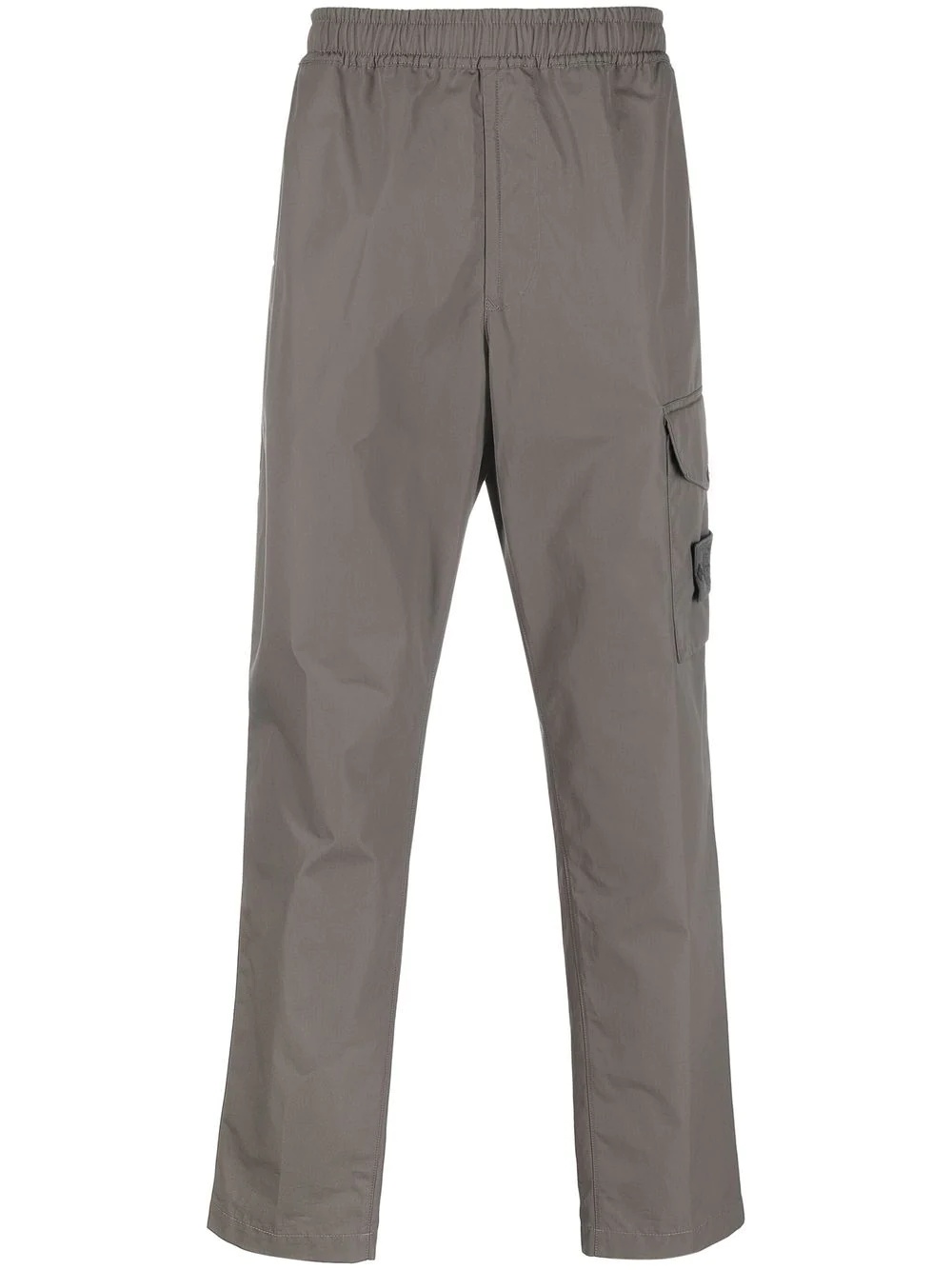 Compass-patch cargo trousers - 1